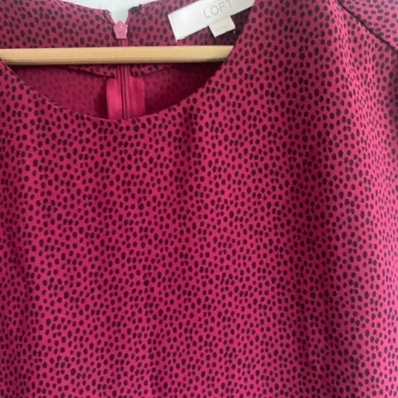 Ann Taylor LOFT Leopard Print Sheath Dress - Picture 6 of 11